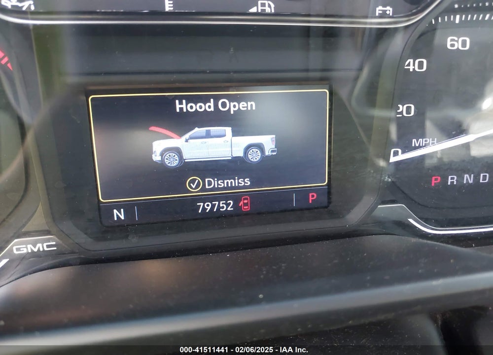 2019 GMC SIERRA 1500 VIN: 1GTR8CED4KZ208040