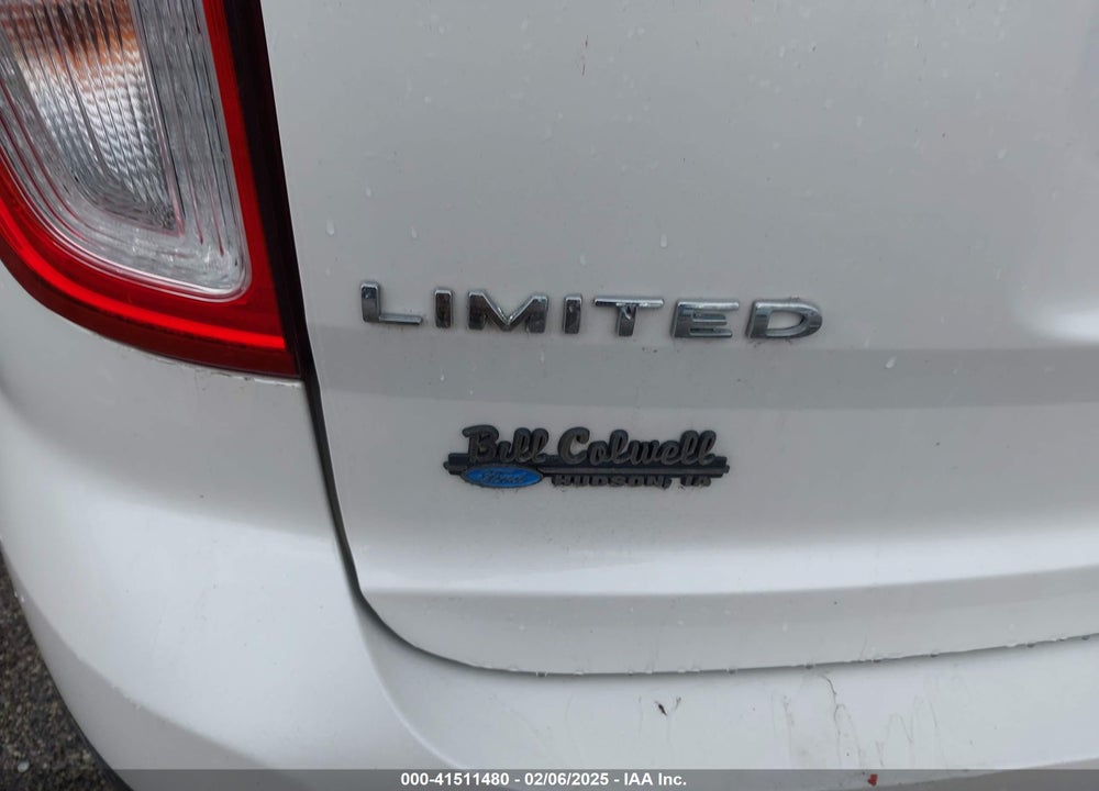 2011 FORD EXPLORER LIMITED VIN: 1FMHK8F88BGA00696