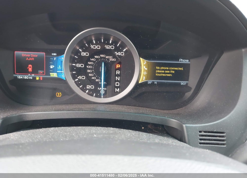 2011 FORD EXPLORER LIMITED VIN: 1FMHK8F88BGA00696