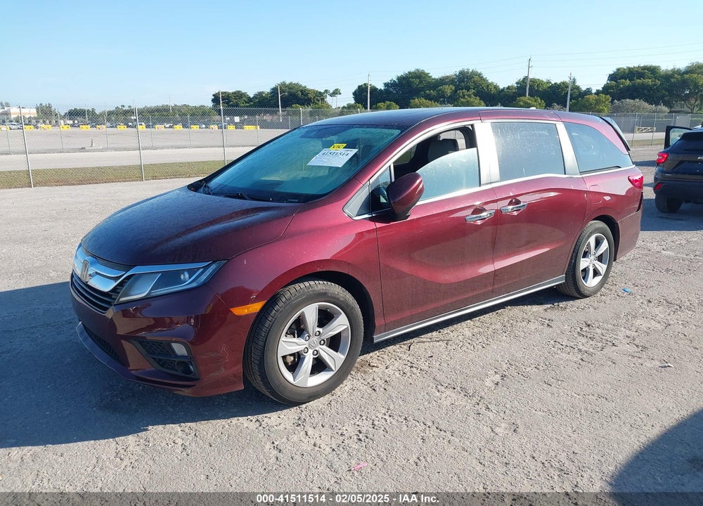 2019 HONDA ODYSSEY EX-L VIN: 5FNRL6H77KB063751