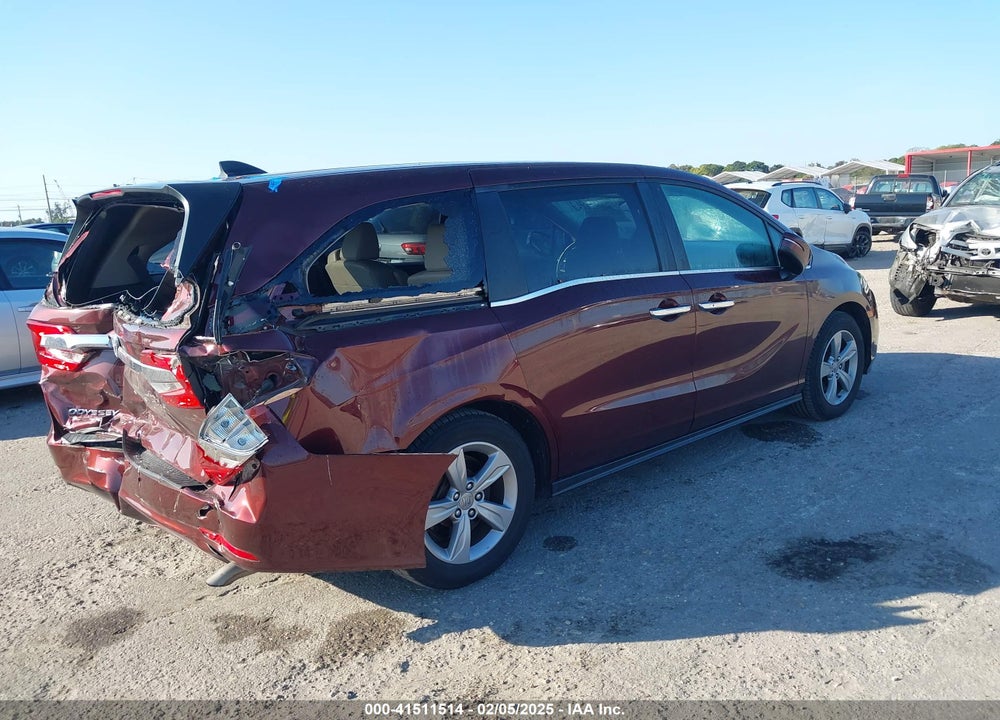 2019 HONDA ODYSSEY EX-L VIN: 5FNRL6H77KB063751