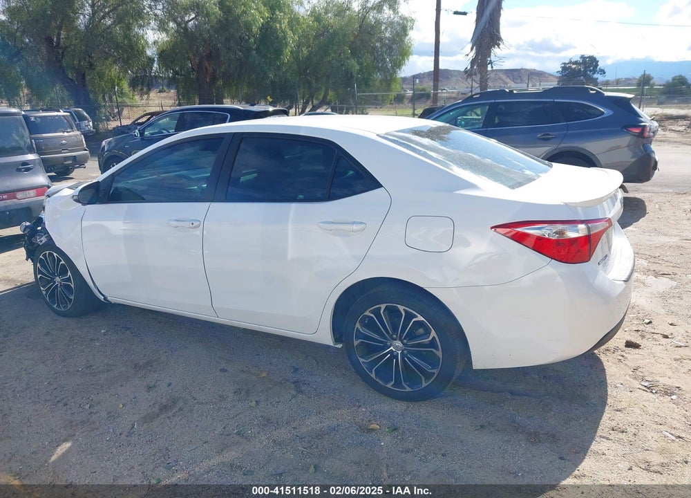 2015 TOYOTA COROLLA S PLUS VIN: 5YFBURHEXFP309300