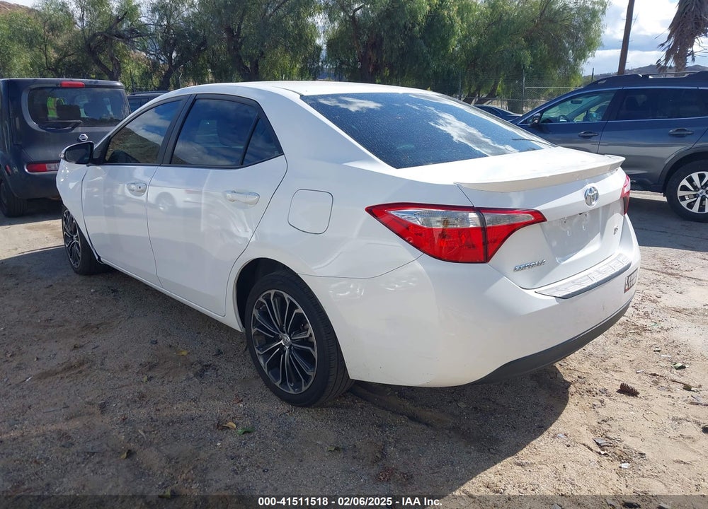 2015 TOYOTA COROLLA S PLUS VIN: 5YFBURHEXFP309300