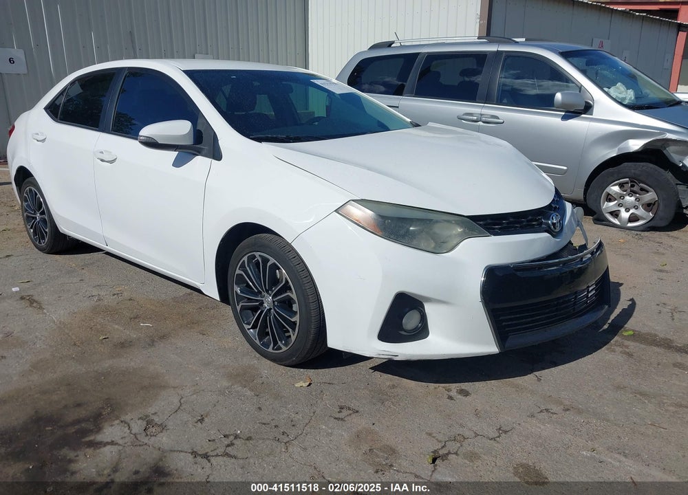 2015 TOYOTA COROLLA S PLUS VIN: 5YFBURHEXFP309300