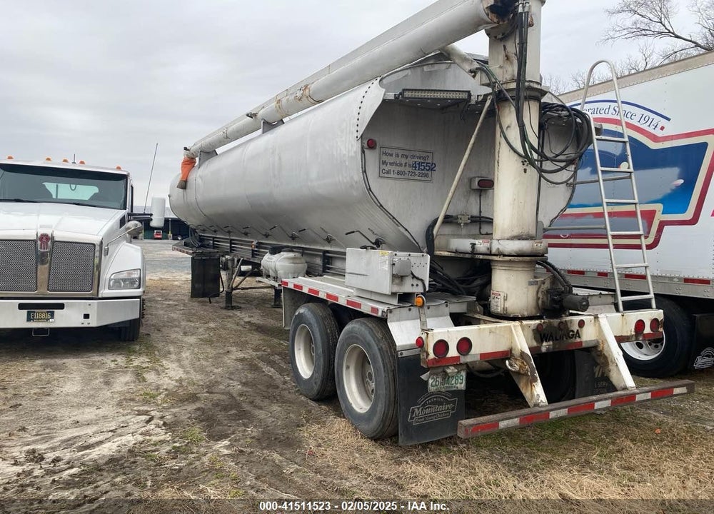2015 WALLINGA TANKER TRAILER VIN: 2W9HA3627FG001153
