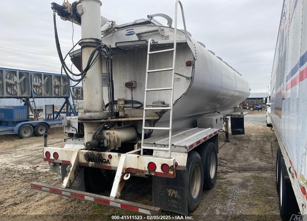 2015 WALLINGA TANKER TRAILER VIN: 2W9HA3627FG001153