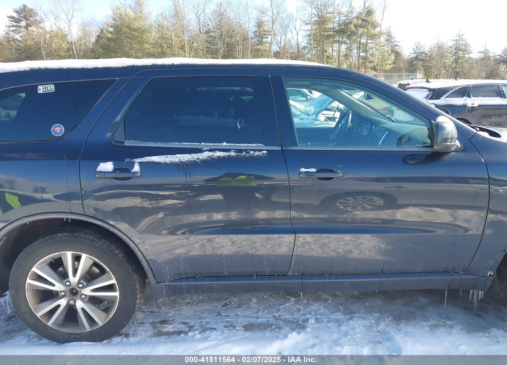 2013 DODGE DURANGO SXT VIN: 1C4RDJAG4DC672225