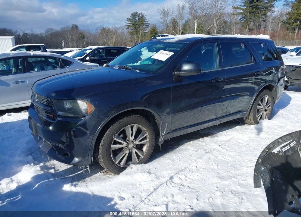 2013 DODGE DURANGO SXT VIN: 1C4RDJAG4DC672225