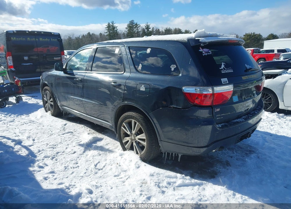 2013 DODGE DURANGO SXT VIN: 1C4RDJAG4DC672225