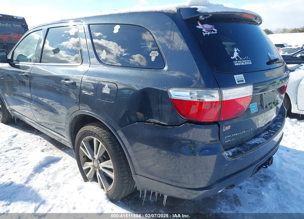 2013 DODGE DURANGO SXT VIN: 1C4RDJAG4DC672225