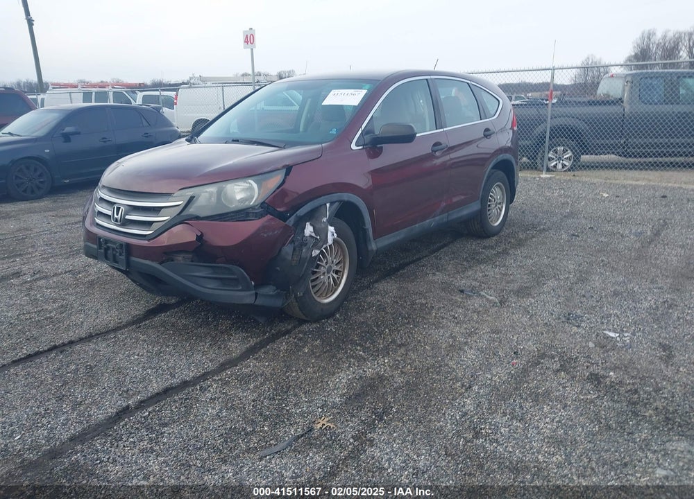 2013 HONDA CR-V LX VIN: 5J6RM4H36DL031592