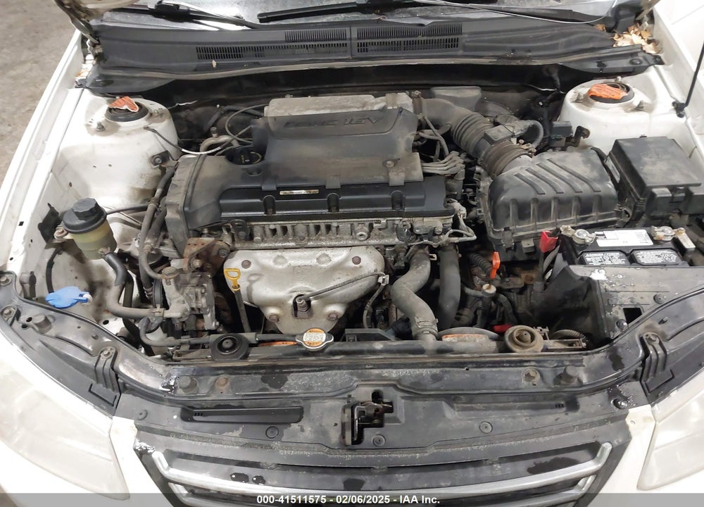 2008 KIA SPECTRA EX VIN: KNAFE122285580475