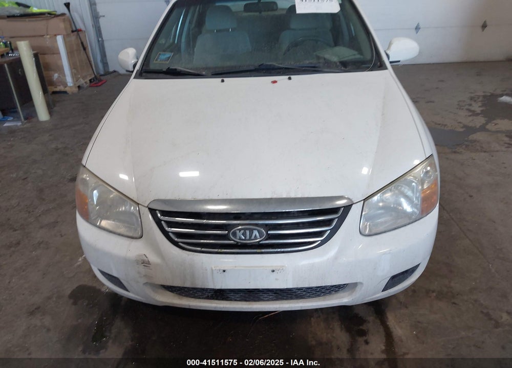 2008 KIA SPECTRA EX VIN: KNAFE122285580475