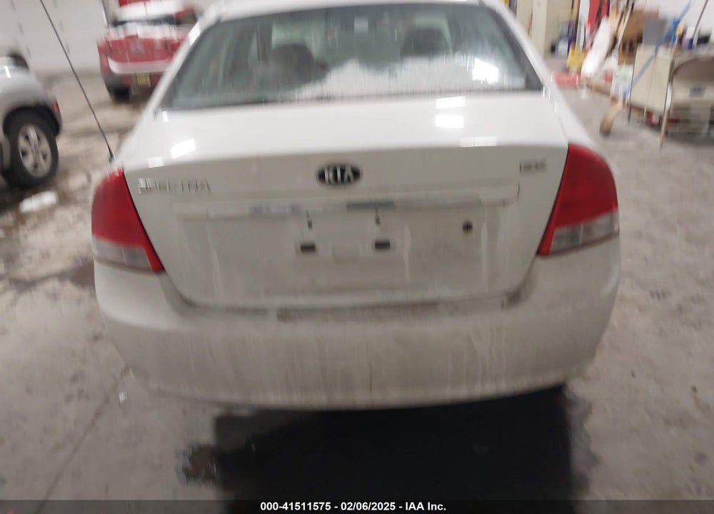 2008 KIA SPECTRA EX VIN: KNAFE122285580475