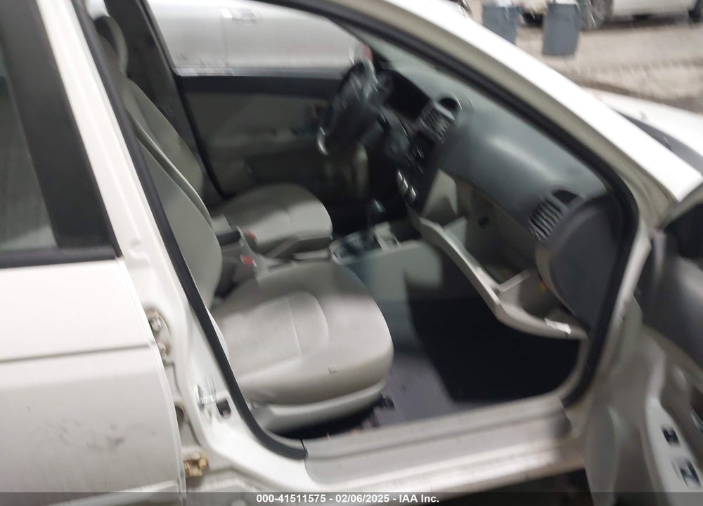 2008 KIA SPECTRA EX VIN: KNAFE122285580475