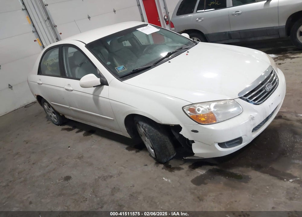 2008 KIA SPECTRA EX VIN: KNAFE122285580475