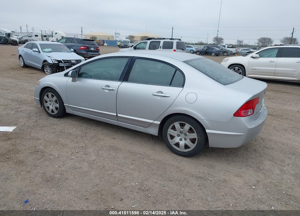 2007 HONDA CIVIC LX VIN: 1HGFA16507L109486