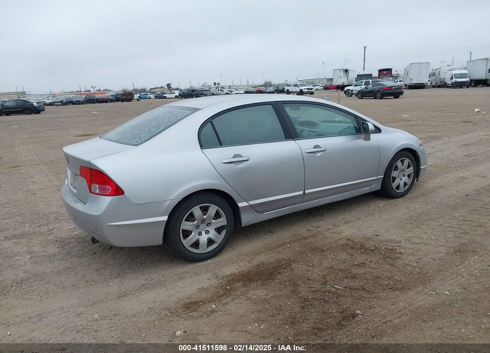 2007 HONDA CIVIC LX VIN: 1HGFA16507L109486