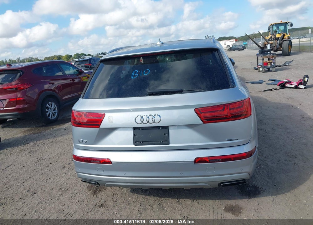 2017 AUDI Q7 2.0T PREMIUM VIN: WA1AHAF72HD036245