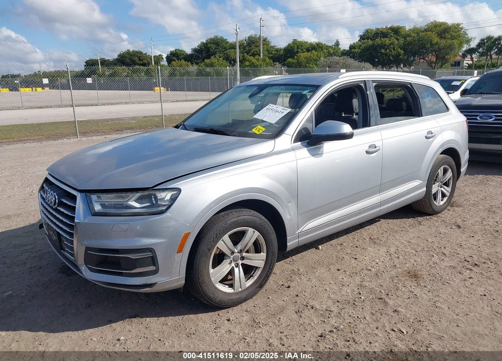 2017 AUDI Q7 2.0T PREMIUM VIN: WA1AHAF72HD036245