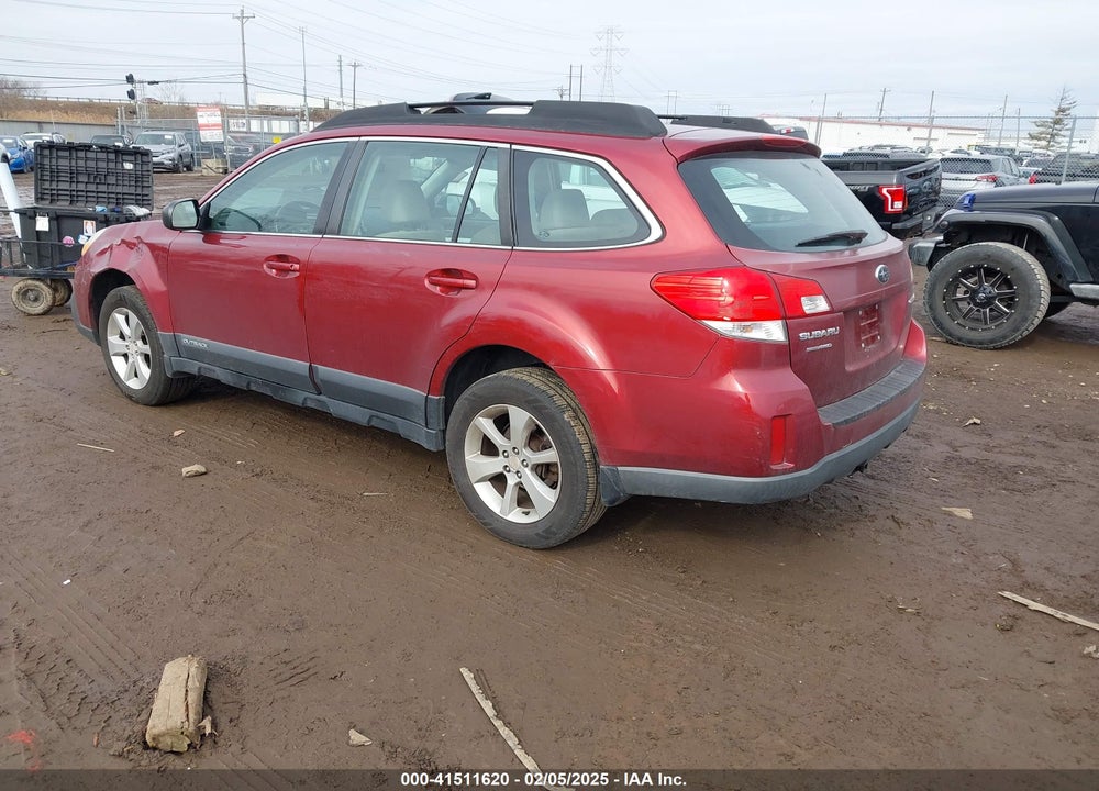 2014 SUBARU OUTBACK 2.5I VIN: 4S4BRCAC5E3242826