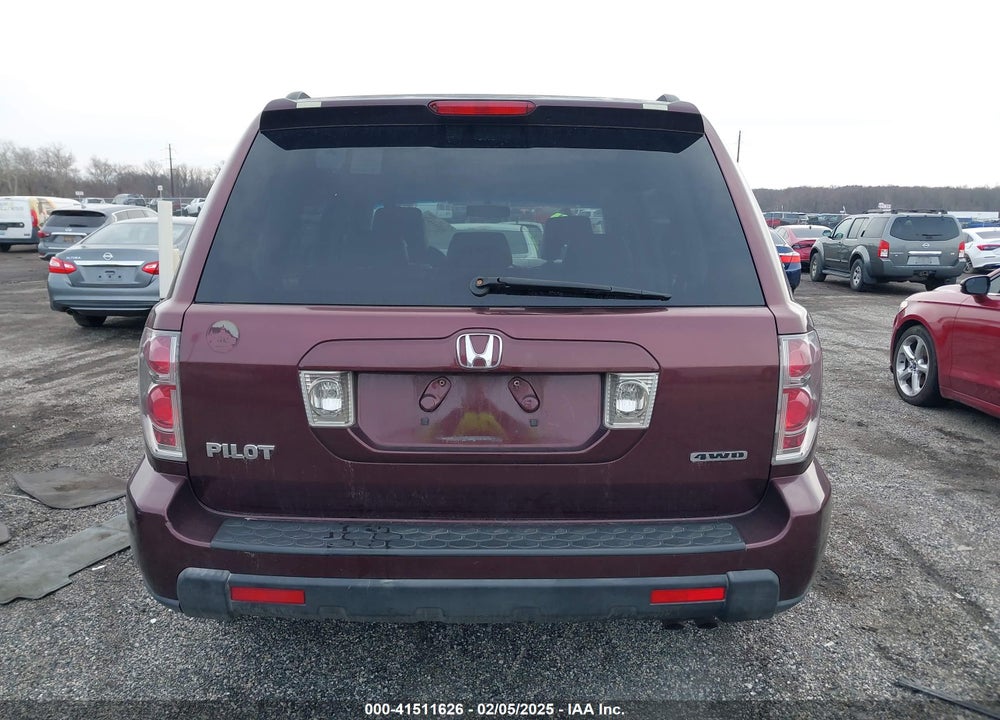 2008 HONDA PILOT EX-L VIN: 5FNYF18508B015960