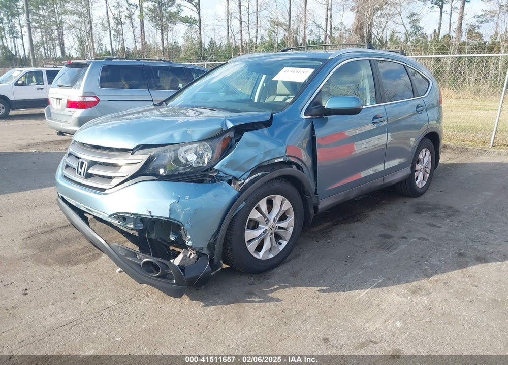 2014 HONDA CR-V EX-L VIN: 2HKRM3H70EH550162