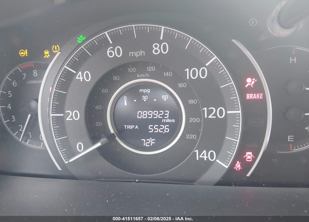 2014 HONDA CR-V EX-L VIN: 2HKRM3H70EH550162