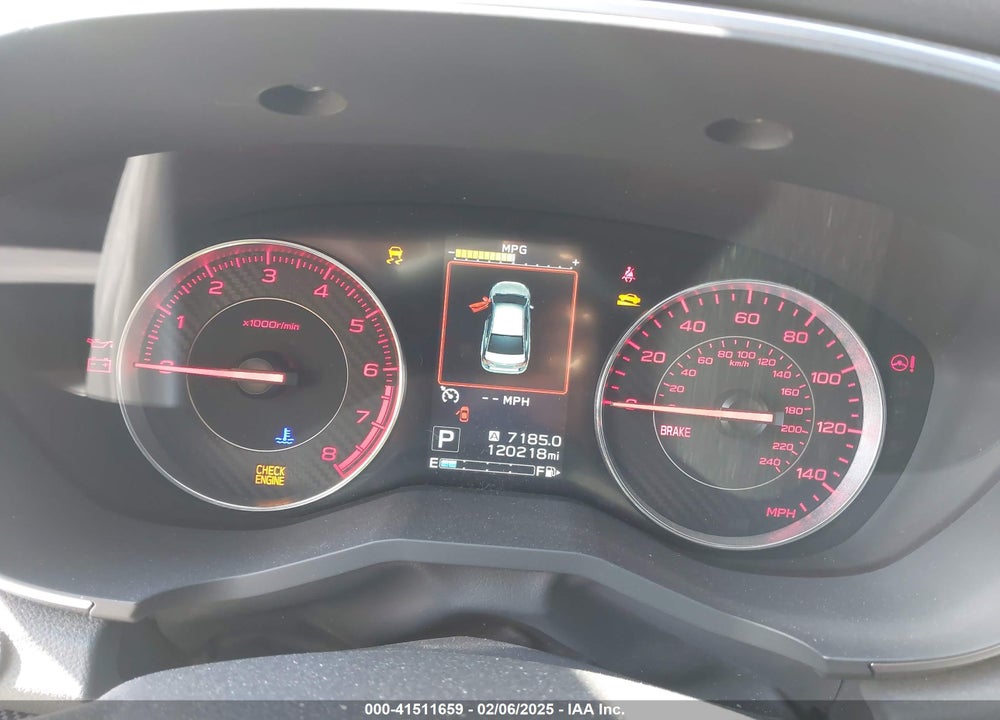 2018 SUBARU IMPREZA VIN: 4S3GTAL67J3704403