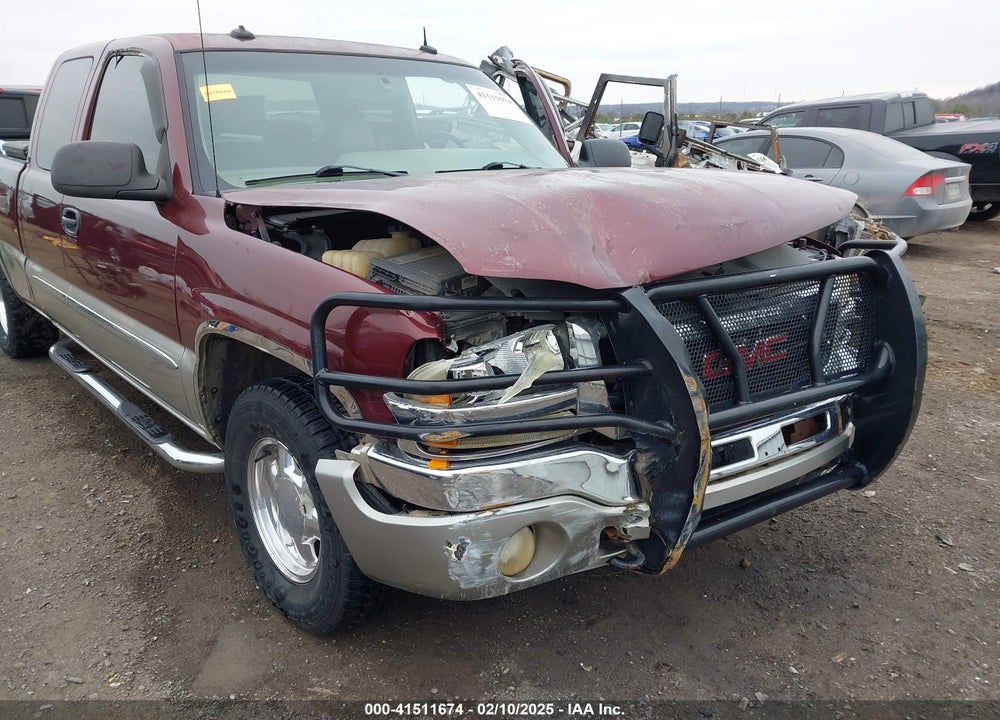 2003 GMC SIERRA 1500 SLT VIN: 2GTEK19T031316185