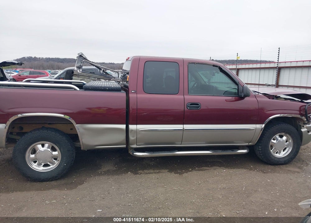 2003 GMC SIERRA 1500 SLT VIN: 2GTEK19T031316185