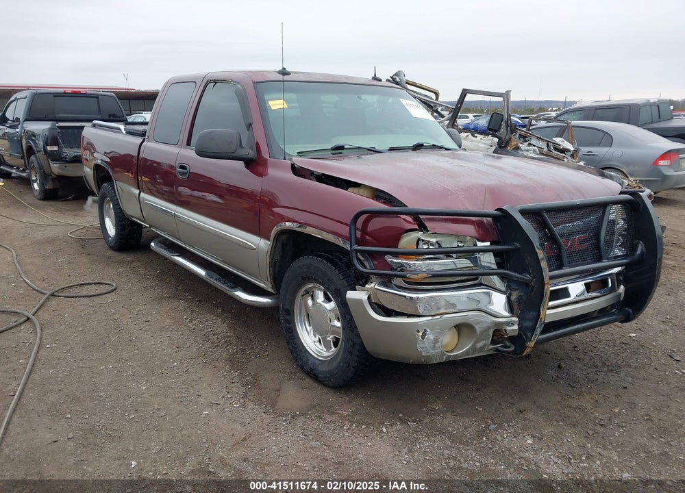 2003 GMC SIERRA 1500 SLT VIN: 2GTEK19T031316185