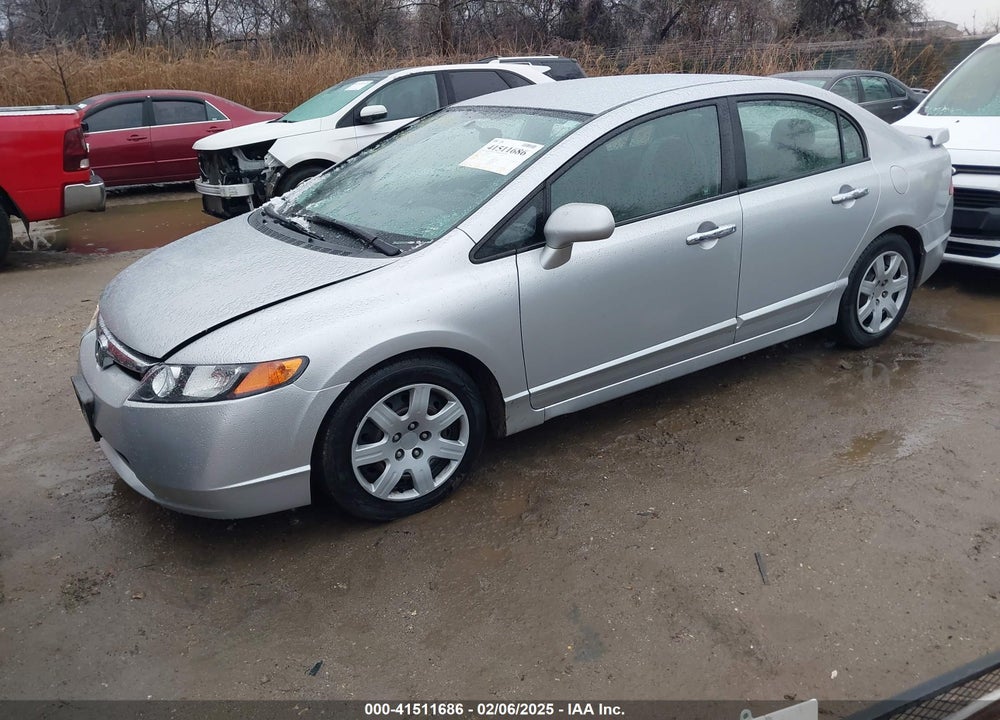 2007 HONDA CIVIC LX VIN: 1HGFA16597L095393