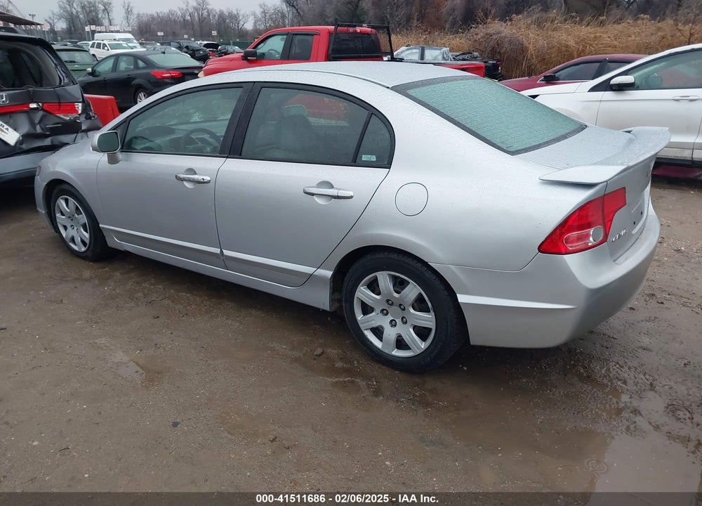 2007 HONDA CIVIC LX VIN: 1HGFA16597L095393