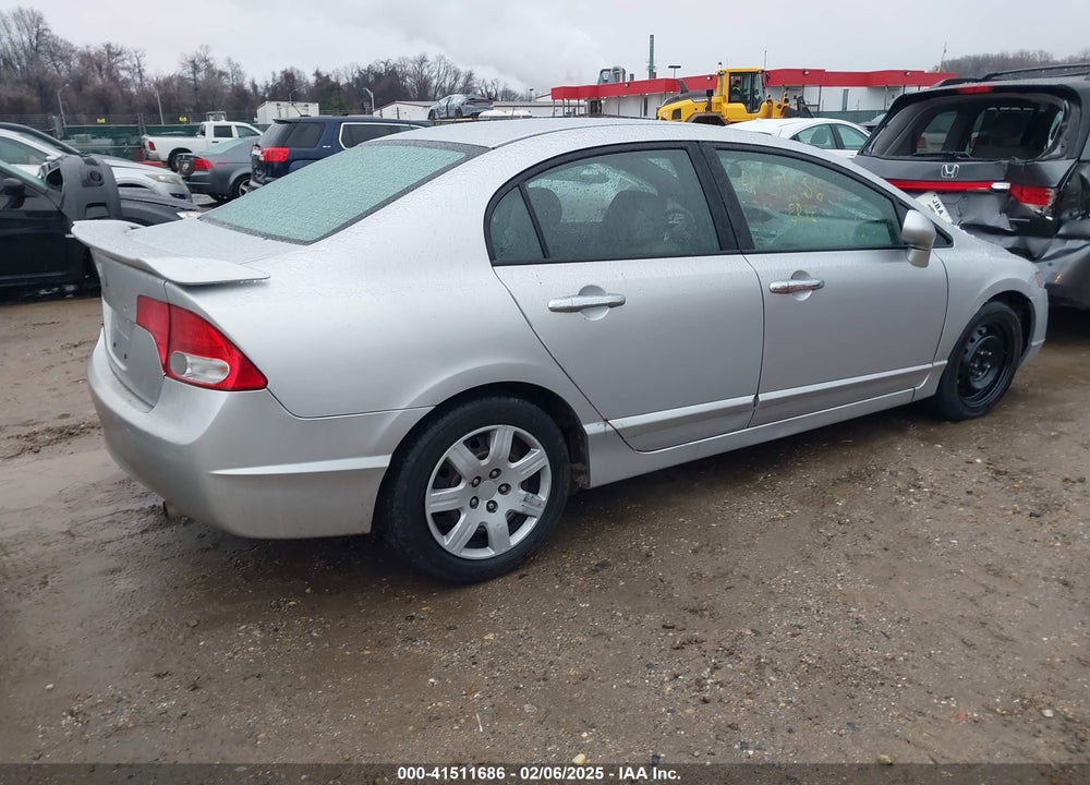 2007 HONDA CIVIC LX VIN: 1HGFA16597L095393