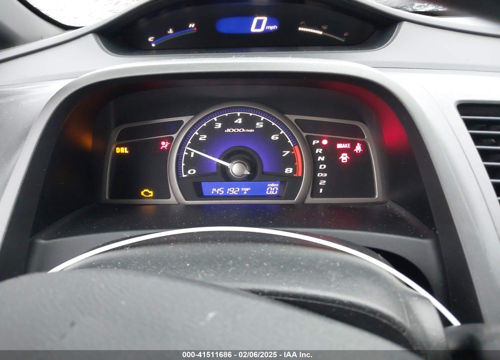 2007 HONDA CIVIC LX VIN: 1HGFA16597L095393