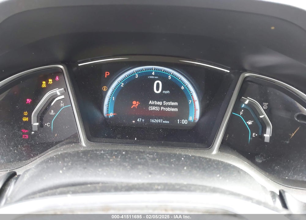 2016 HONDA CIVIC VIN: 19XFC2F73GE055707