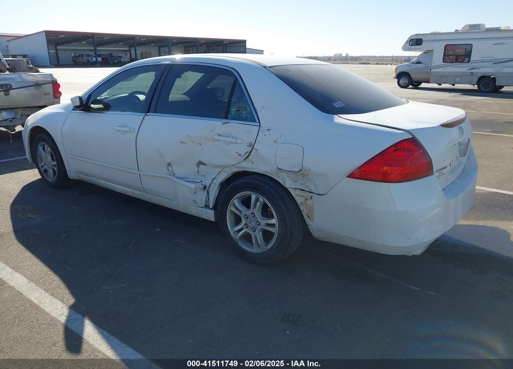 2007 HONDA ACCORD 2.4 SE VIN: 1HGCM56337A036819