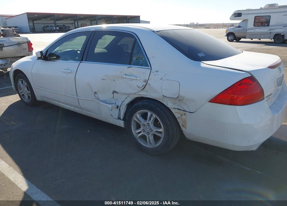 2007 HONDA ACCORD 2.4 SE VIN: 1HGCM56337A036819
