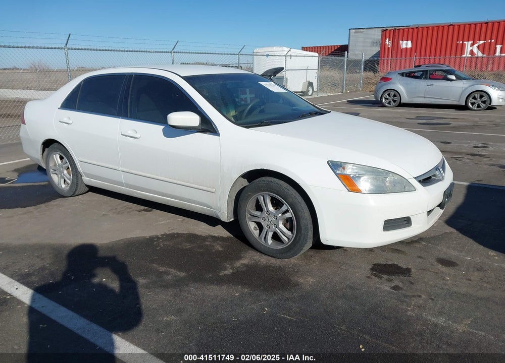 2007 HONDA ACCORD 2.4 SE VIN: 1HGCM56337A036819
