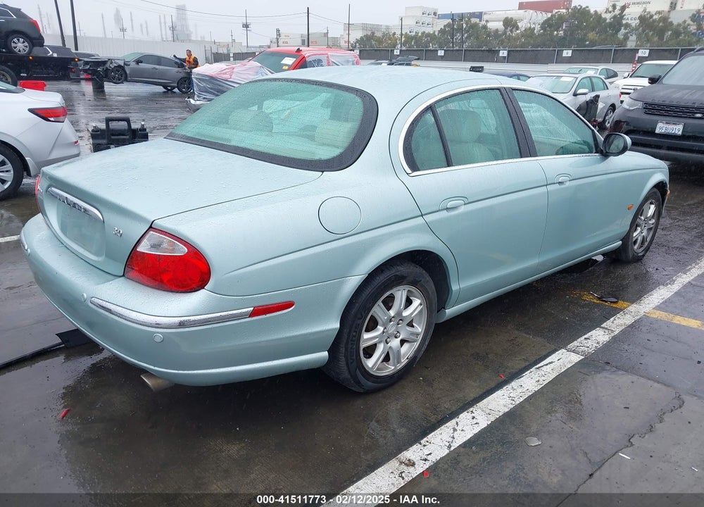 2003 JAGUAR S-TYPE VIN: SAJEA01T33FM90982