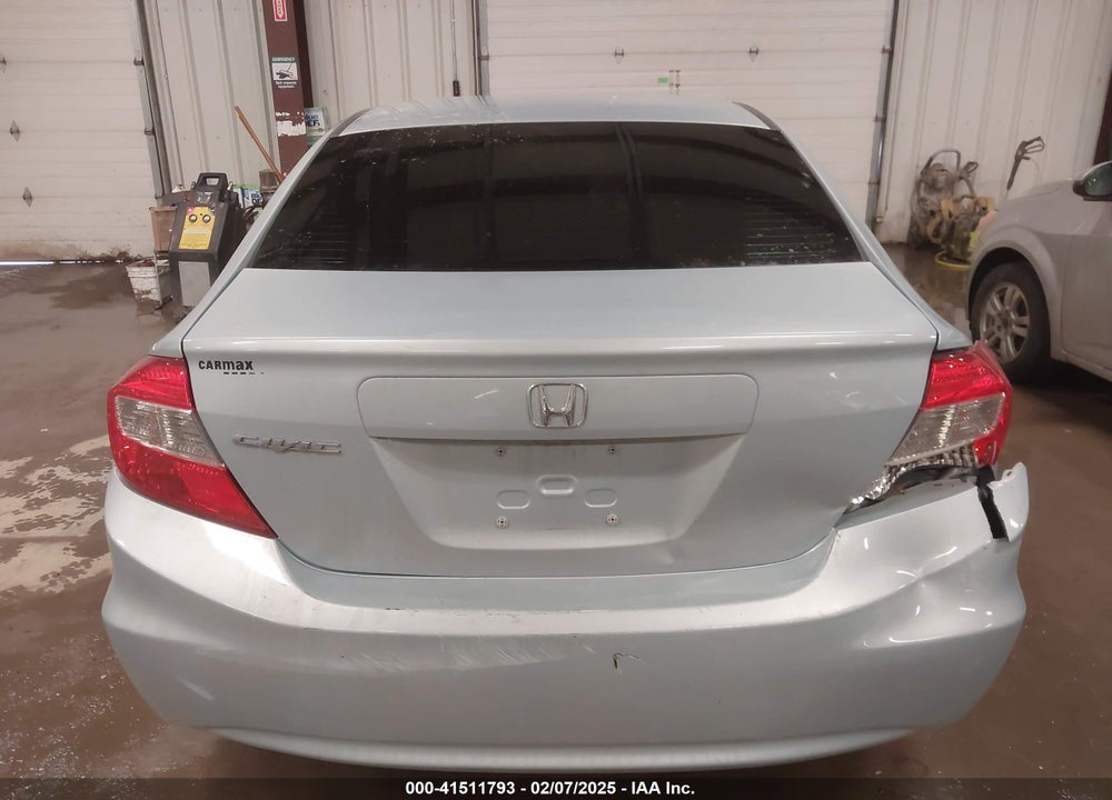 2012 HONDA CIVIC VIN: 19XFB2F58CE340088