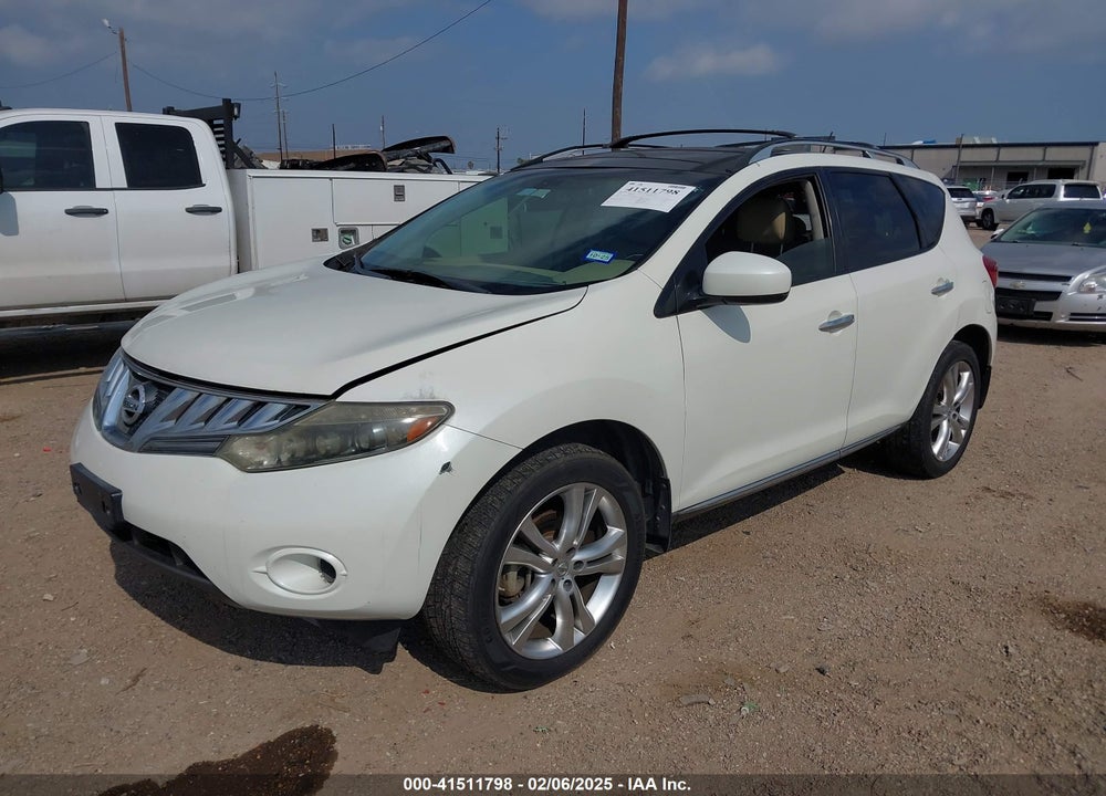 2009 NISSAN MURANO LE VIN: JN8AZ18W79W144751