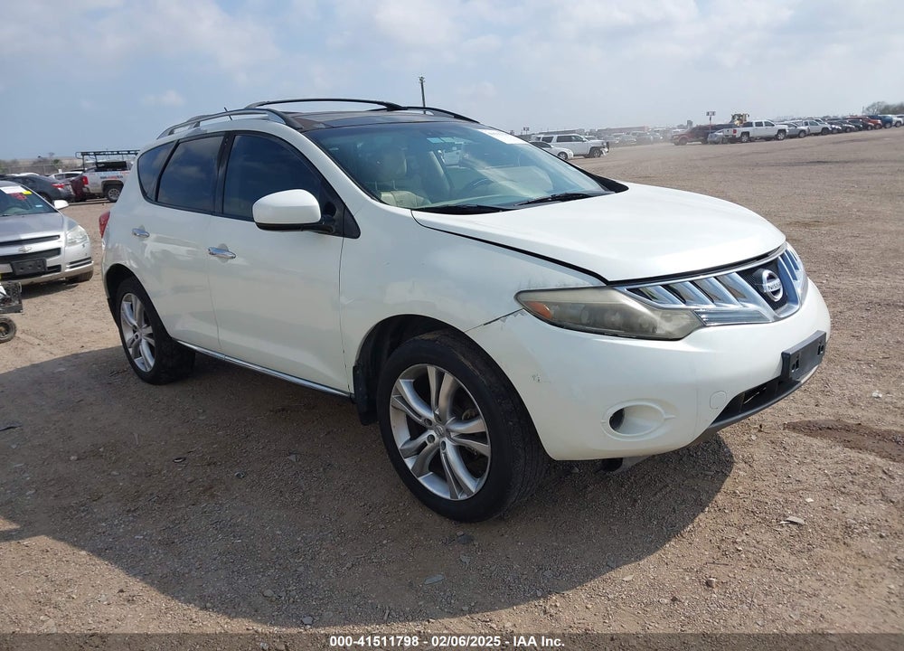 2009 NISSAN MURANO LE VIN: JN8AZ18W79W144751