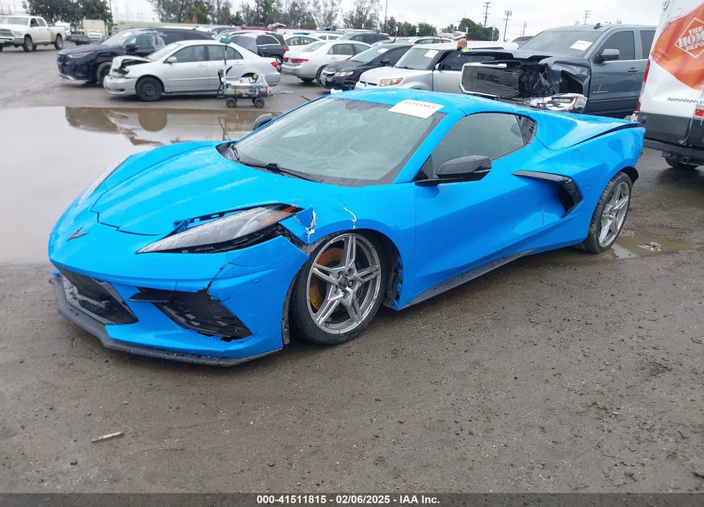 2022 CHEVROLET CORVETTE STINGRAY VIN: 1G1YC2D44N5117389