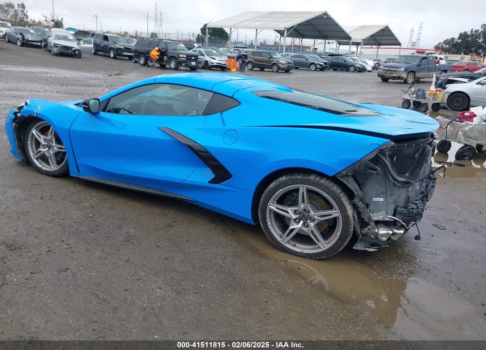 2022 CHEVROLET CORVETTE STINGRAY VIN: 1G1YC2D44N5117389