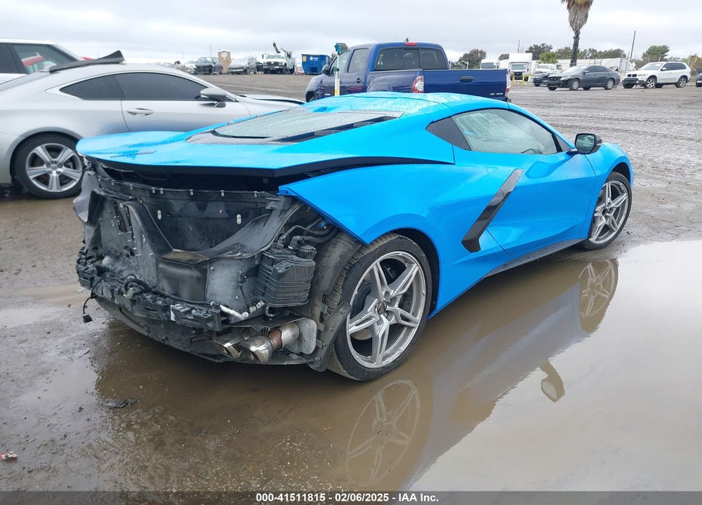 2022 CHEVROLET CORVETTE STINGRAY VIN: 1G1YC2D44N5117389