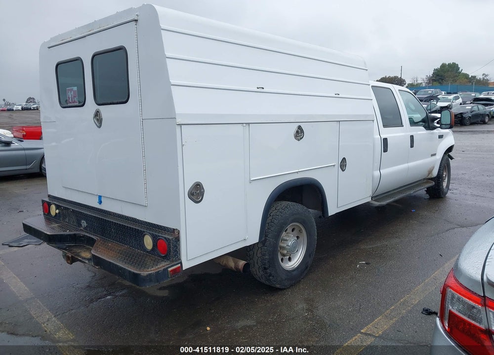 2003 FORD F 350 VIN: 1FDSW35P53ED72354