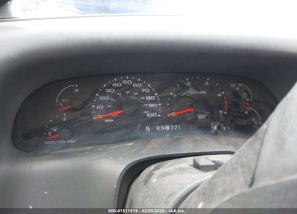 2003 FORD F 350 VIN: 1FDSW35P53ED72354