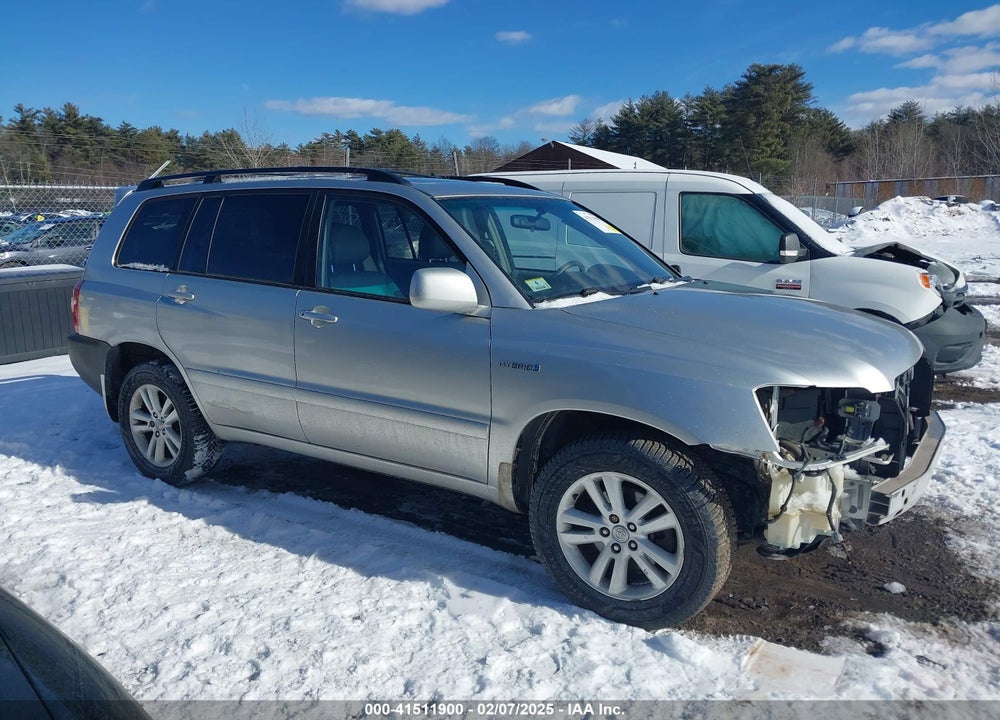 2006 TOYOTA HIGHLANDER HYBRID V6 VIN: JTEEW21AX60022809